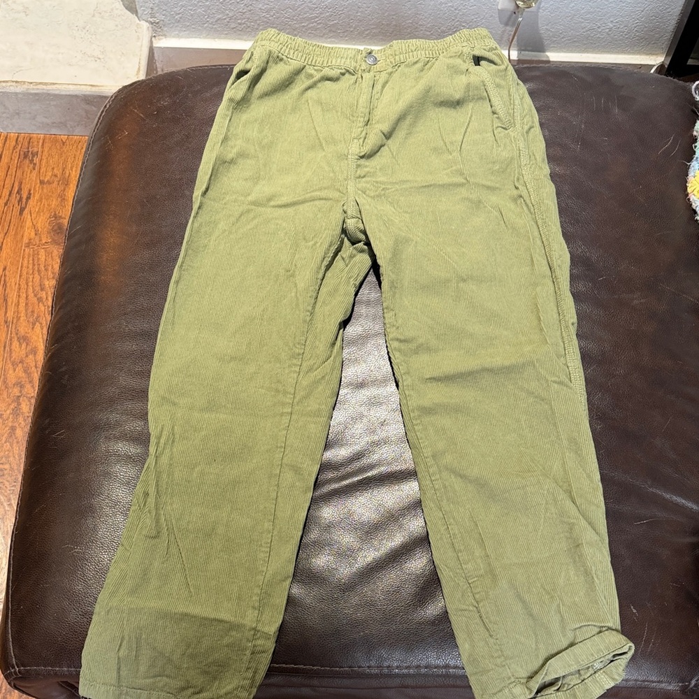 Cotton On Men's Sage Corduroy Pants